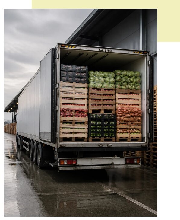 Перевозка плодоовощной продукции в Ковров по цене от 5116 р. | Агросервис-Квр