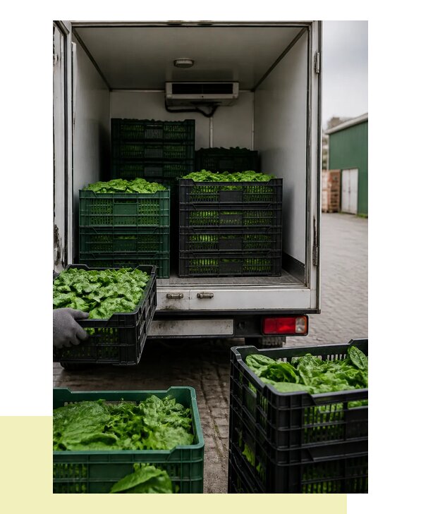 Перевозка шпината в Ковров с сохранением свежести продукции